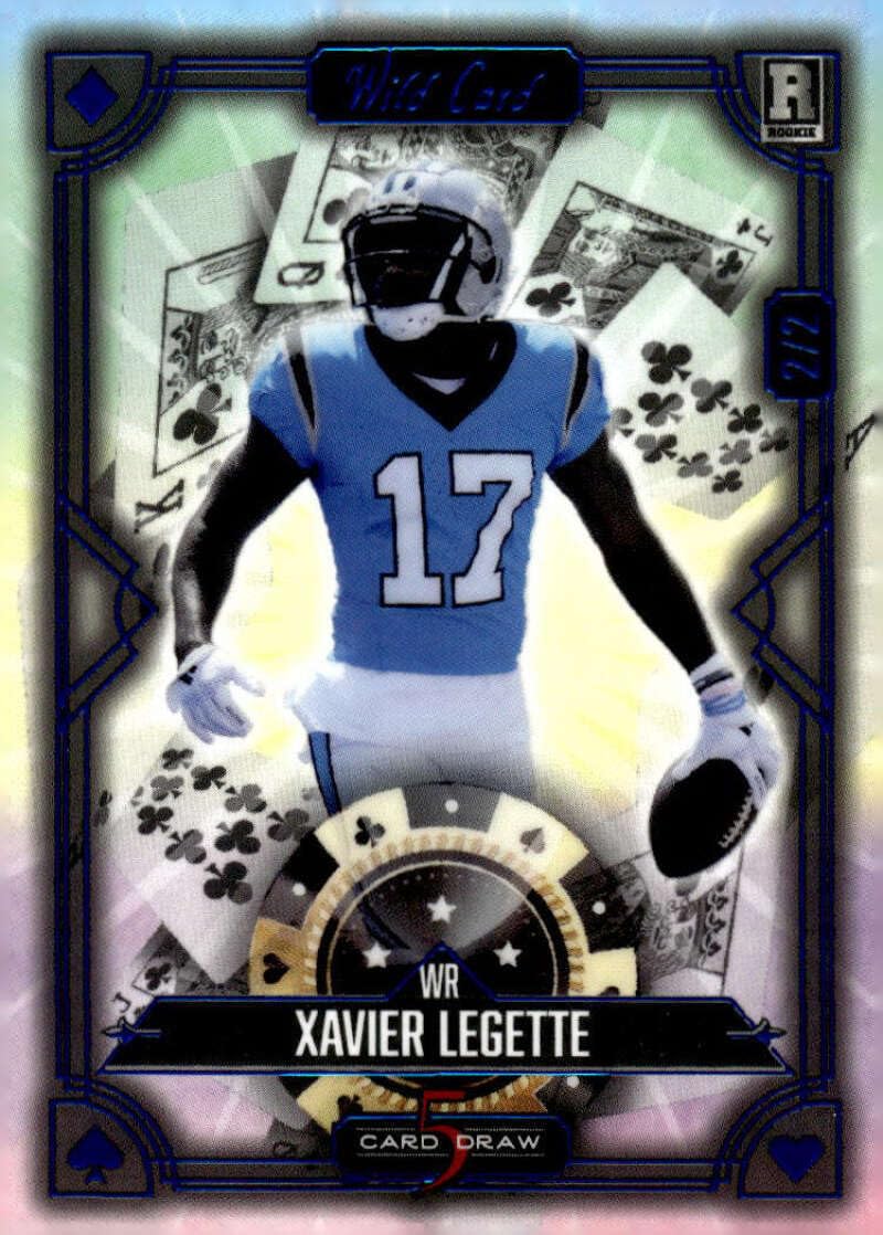 Amazon.com: XAVIER LEGETTE RC SP 2024 Wild Card Collection 5 Draw