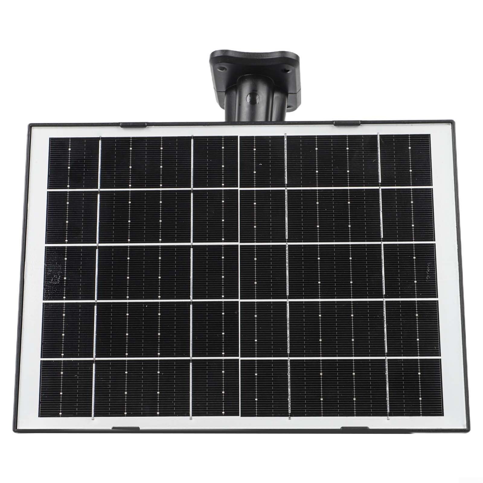 V380 PRO Caméra de sécurité solaire 4K à 3 objectifs avec double détection infrarouge et couleur sombre, détection de mouvement, audio bidirectionnel V380 PRO (Wi-Fi solaire)