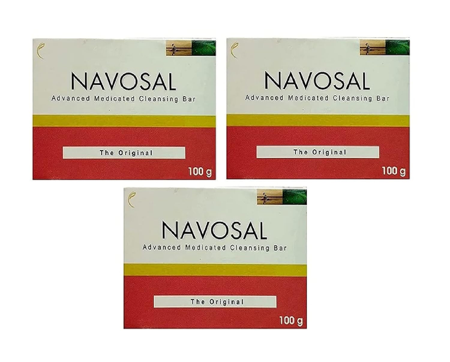 OPERIO Navosol Clensing Soap (Pack of 3 * 100gm)