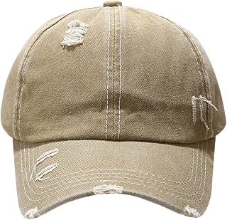 JAXICH Men's Women's Baseball Classic Caps Fashion Women Men Breathable Beach Baseball Cap Hip Hop Hat Sun Hat