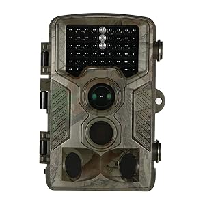 H801 Cámara De Caza 16MP 1080 P Cámara De Rastreo Cámara De Exploración De Vida Silvestre con Visión Nocturna por Infrarrojos Al Aire Libre con Sensor PIR