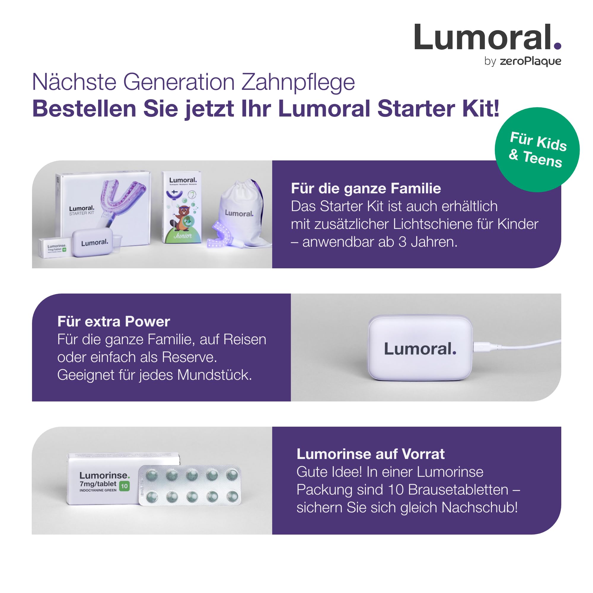 Zusätzliche Mundstück für Erwachsene