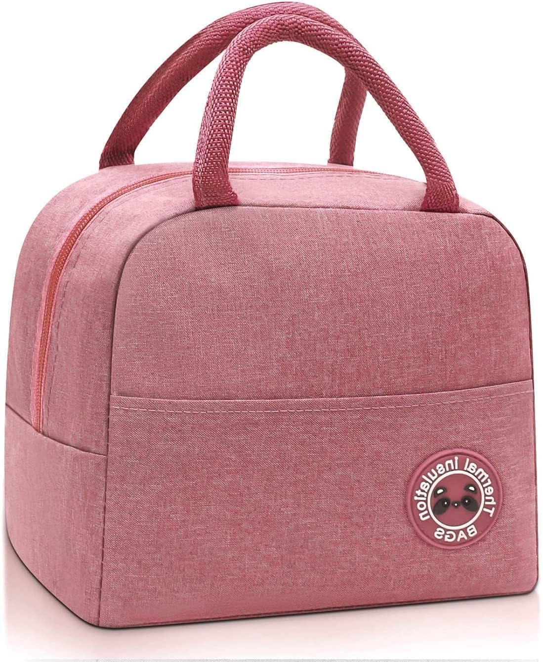 Buy MECHIP Lunch Bags Insulated Tiffin Carry Bag Pastel Color Hot Cold