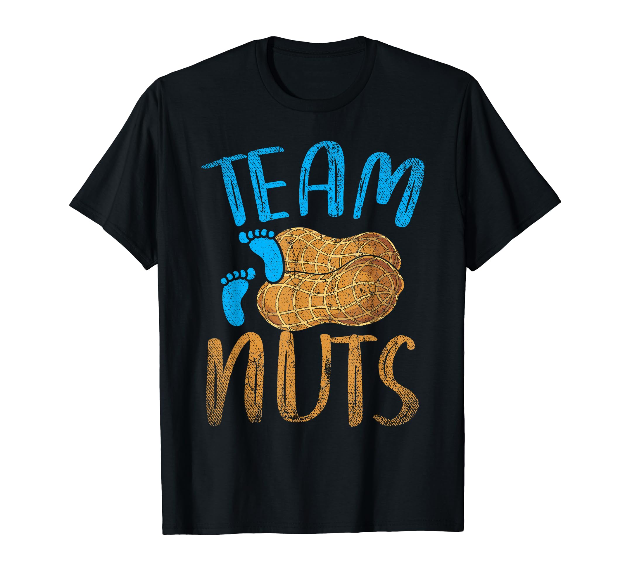 Team Boy Gender Reveal GiftBaby Party Gender Reveal Party Team Nuts Funny Gender Reveal T-ShirtOEKO-TEX STANDARD 100