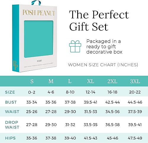 Miniatura 6 de Posh Peanut Mommy Robe for Maternity Labor Delivery - Soft Viscose from Bamboo Postpartum Robe & Maternity Robe for Hospital