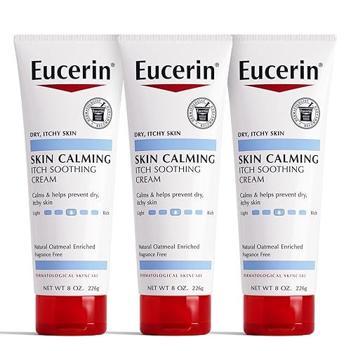 Terapia de crema calamante Eucerin para piel seca 8 onzas