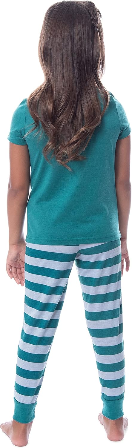 Harry Potter Big Girls' Hogwarts House Crest Jogger Pajama Set-All Houses - Image 2