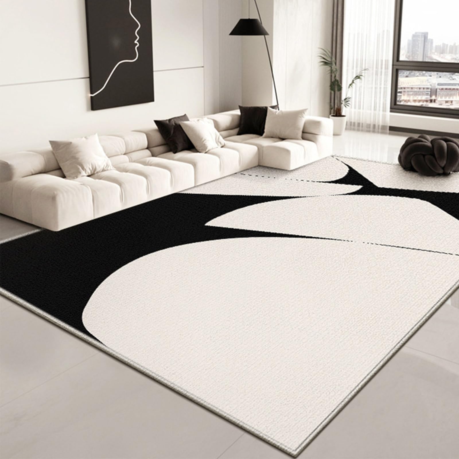 Tapis de couloir luxueux facile d'entretien pour entrée sans tache