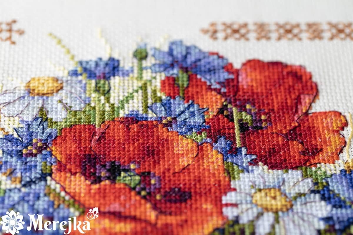 Merejka Counted Cross Stitch Kit Summer Sampler