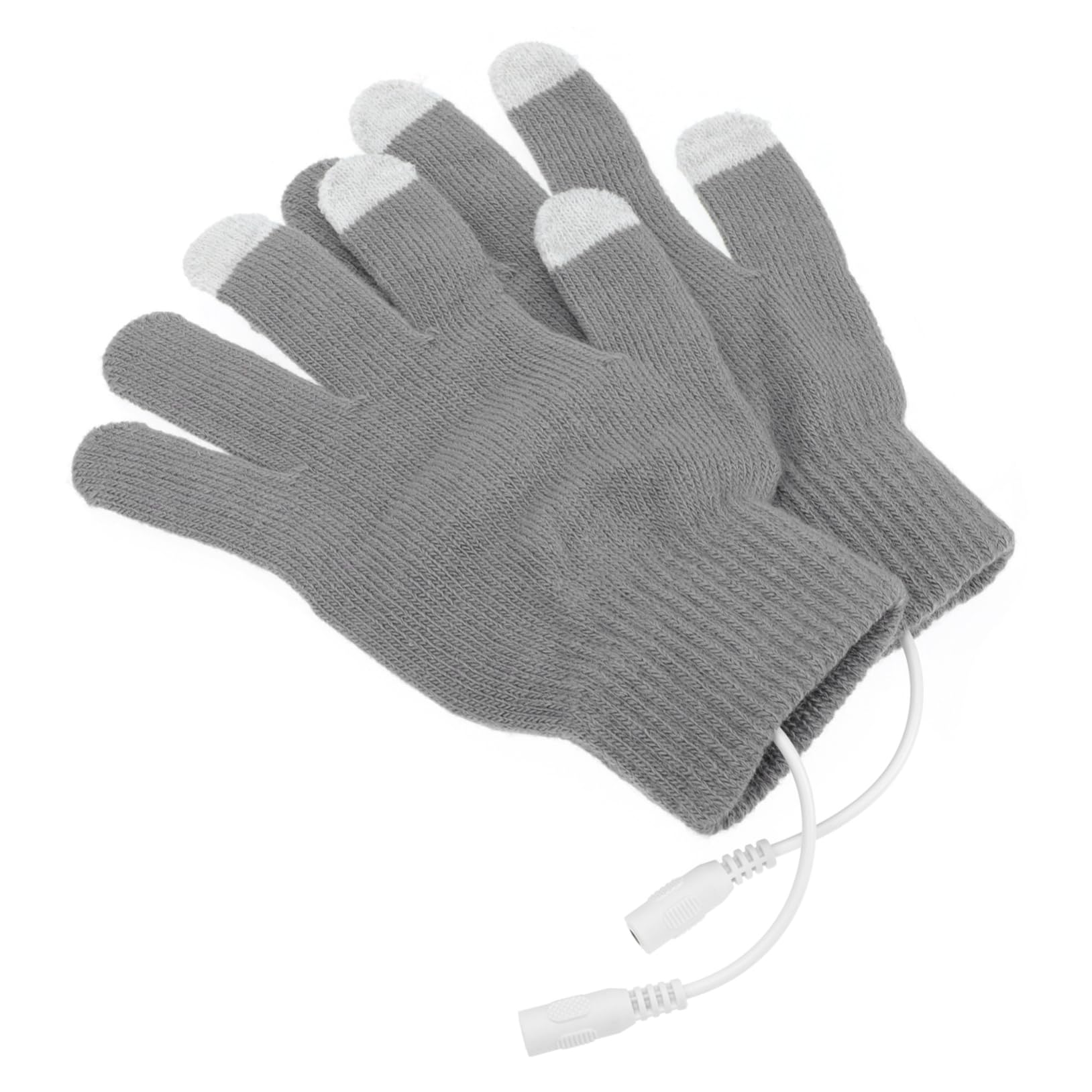 Happyyami Heated Gloves for Winter Electric Touch Screen Mittens for Cold Weather Activities Hand Warmer Gloves for Home Office Durable Quick Heating Design