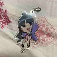 逆転裁判 アニメガカフェ つかまりんこ アクリルキーホルダー 狩魔冥 Amazon.co.jp: 2015 綾里真宵 逆転裁判×アニメガカフェ つかま
