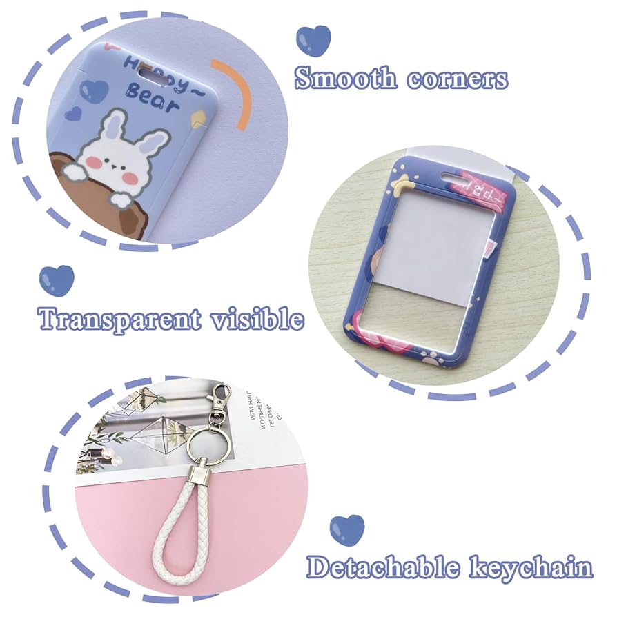 Amazon.com : FGISAR 2 Pcs Kpop Photocard Holder Keychain