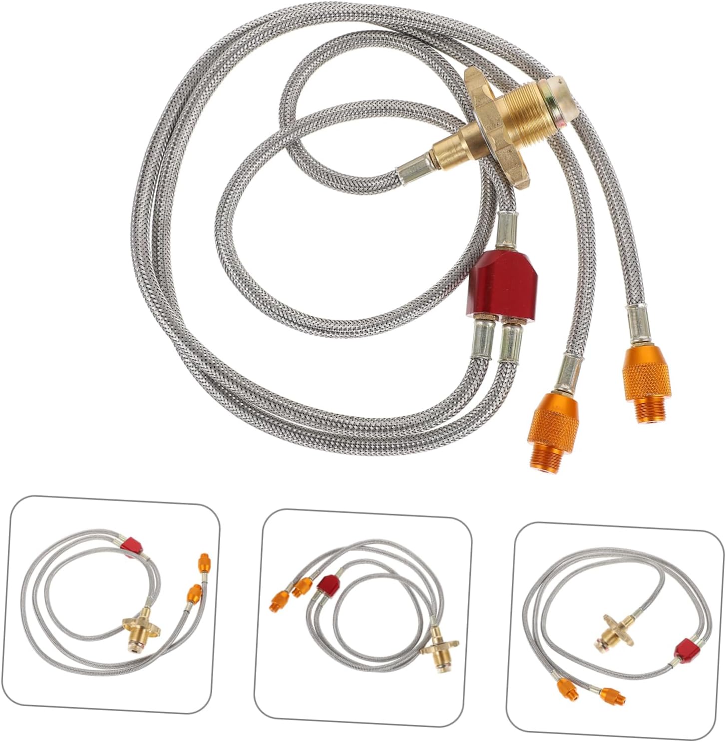 Adapter for Gas Grill Replacement Hose Sturdy Material for Long-term Use