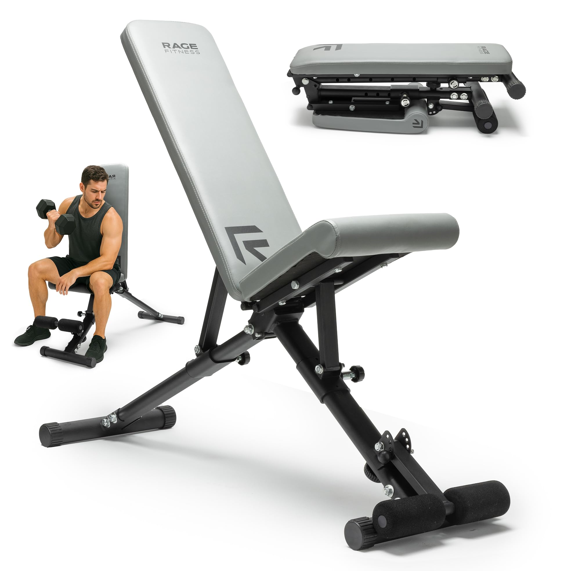 Amazon.co.jp: Rage Fitness ウェイトベンチ プレスシート ホームジム