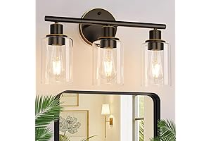 3-Light Bathroom Light Fixture with Oil Rubbed Bronze Finish
