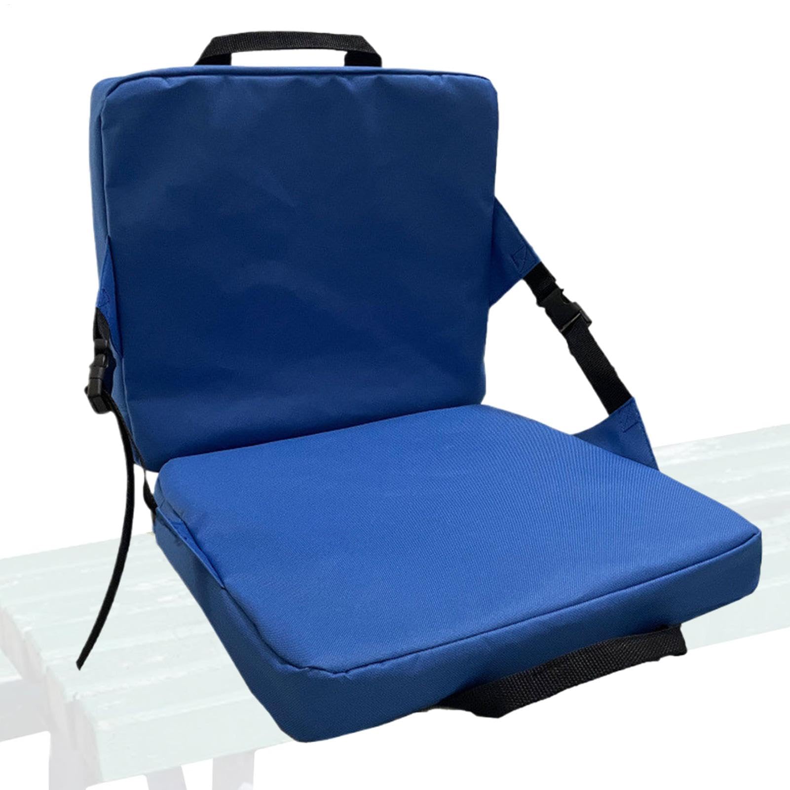 Siège de stade réglable en hauteur avec grand coussin rembourré pour un confort amélioré