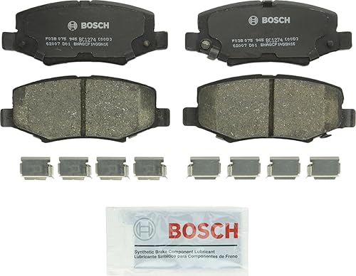 Bosch QuietCast Premium - Juego de pastillas de freno de disco de cerámica