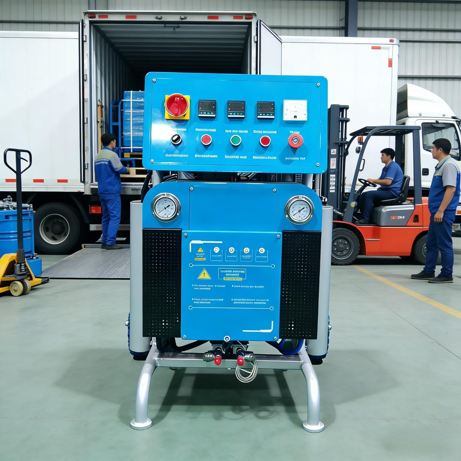 Construction-Grade Polyurethane Spray Machine for Insulation Projects, PU Foam Sprayer, Construction Applications