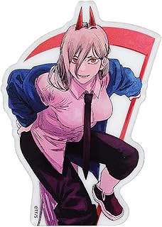 Gourmandies Bandai Chensoman Character Stam Sticker BIG Power BCSM-04C White