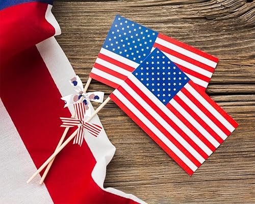 Miniatura 4 de Hying 6 cintas patrióticas del 4 de julio, cintas de grogrén de 38 pulgadas de ancho, rayas americanas, estrellas, decoración del día de los Caídos,