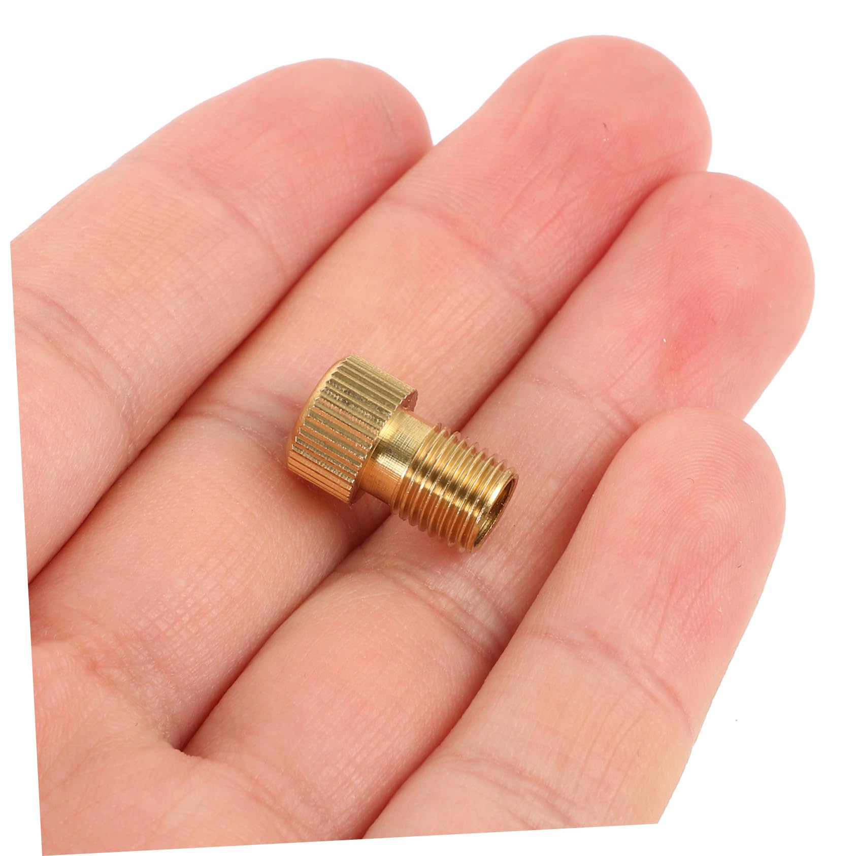 Cabilock 10pcs Tire Valve Stem Adapter Fitting for Bike Lightweight and Durable Air Nozzle Converter for Easy Installation and Versatile Use