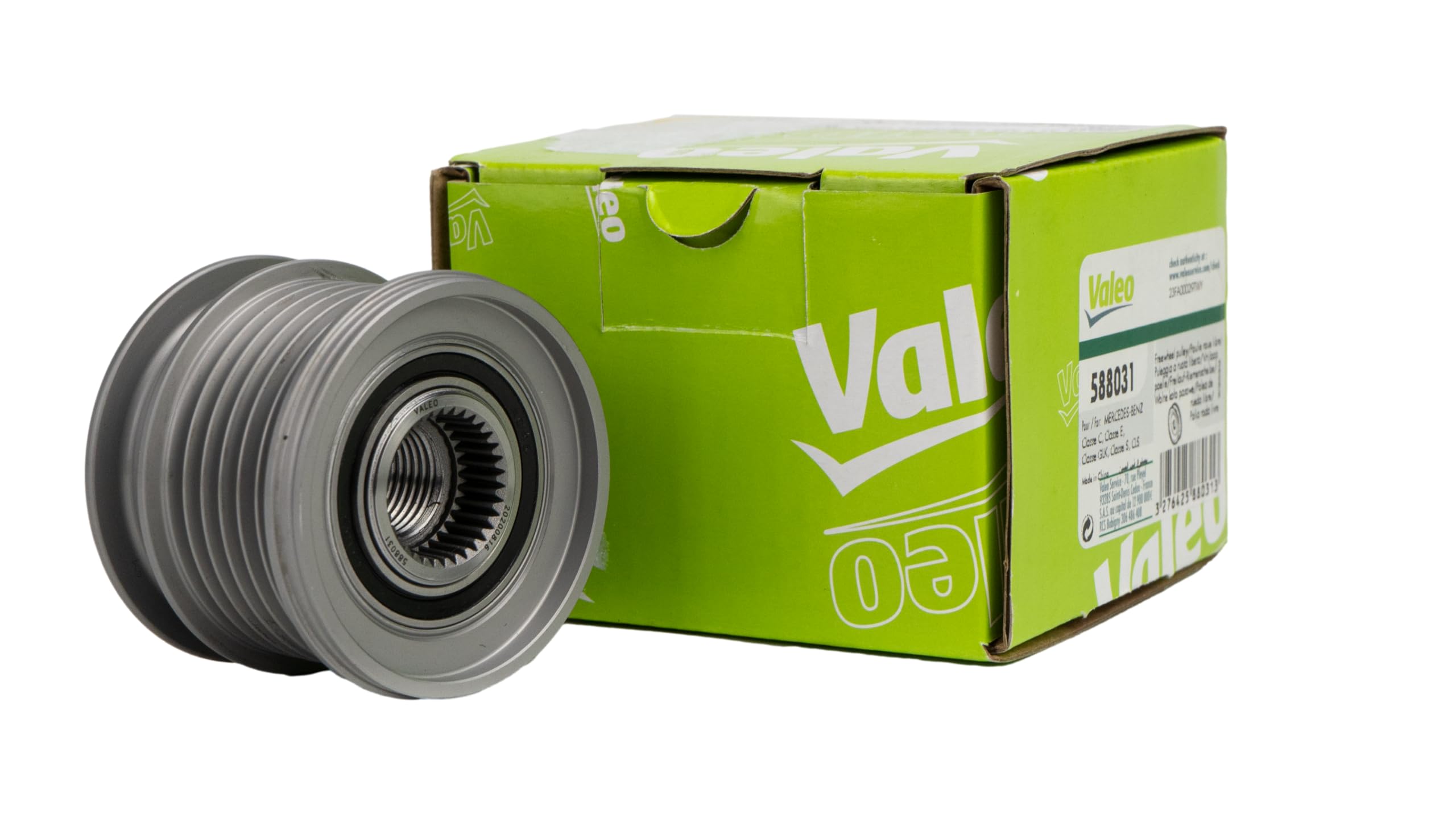 Valeo 588031 Alternator Freewheel Clutch 49.9mm Outer Diameter For Mercedes-Benz