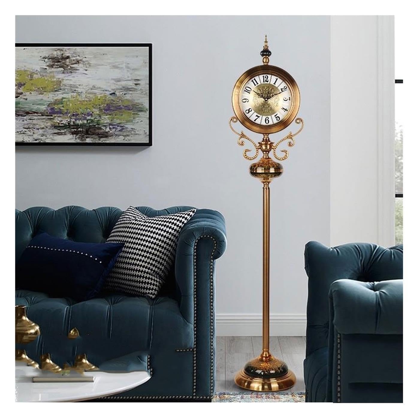 Reloj de abuelo Reloj de Piso Reloj de Piso de Estilo Europeo Sala de Estar