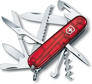 VICTORINOX(ビクトリノックス) ハントマン 全10色 スイス・アーミー ナイフ 多機能 防災グッズ ギフト プレゼント 登山 ハイキング キャンプ はさみ のこぎり付き スイス製マルチツール 小型 コンパクト 十徳 【国内正規品】