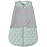 BSTOPPT Newborn Sleep Sack Baby Swaddle,3-Way Adjustable Wearable Blanket,Swaddling Sleeping Bag,TOG 2.5 (Green, 3-6 Months)
