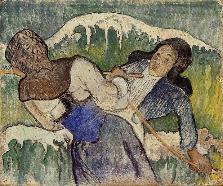 Peinture 5D Paul Gauguin Varech 1890 loisir créatif adulte kit complet