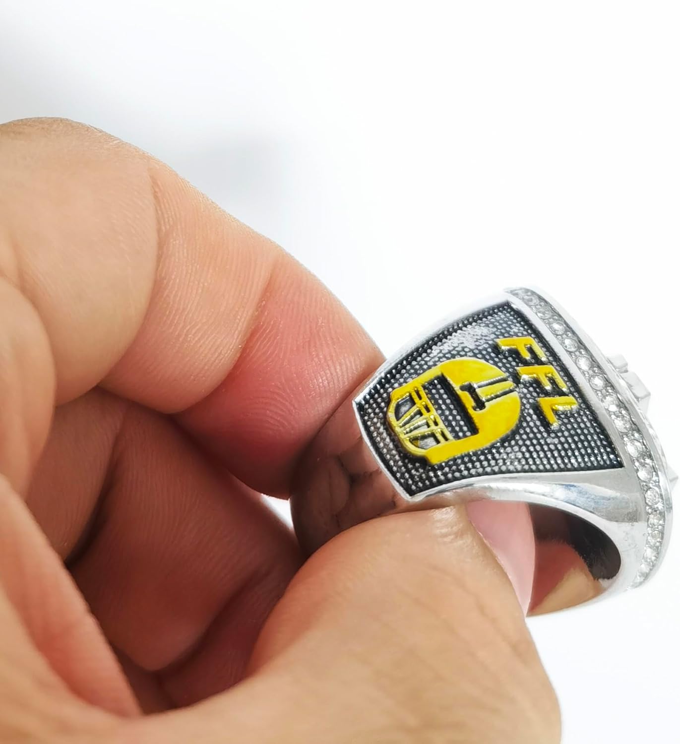 Fantasy Football Championship Ring 2025 Award Prize Trophy Sports Winner FFL Champion Ring