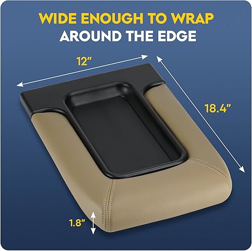 Miniatura 7 de PetMigo Reposabrazos de tapa de consola central para GMC Yukon (XL) Sierra Chevrolet Silverado 2001-2006 (Classic 2007), Avalanche 2002-2006,