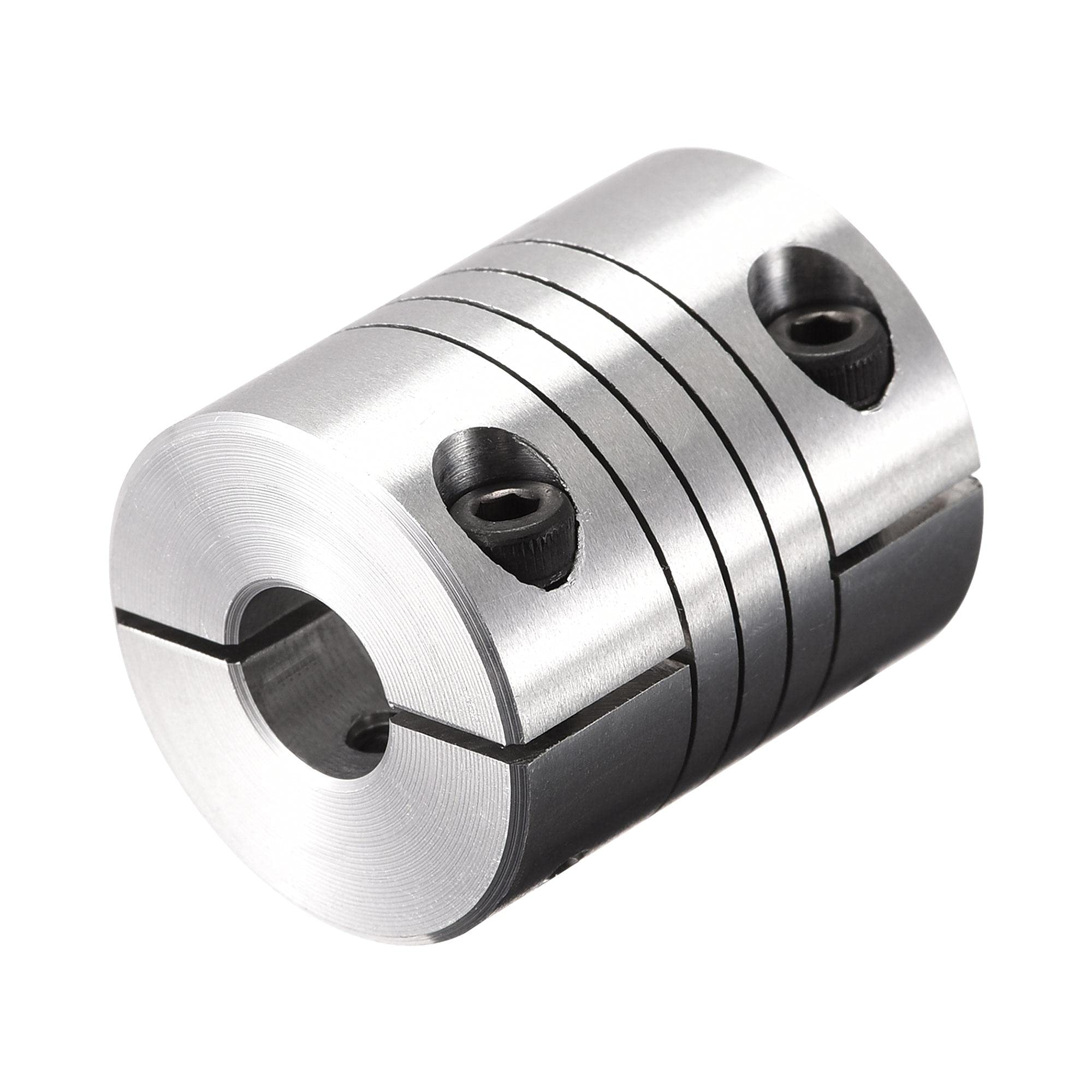 uxcell Motor Shaft 9mm to 10mm Helical Beam Coupler Coupling 25mm Dia 30mm Length