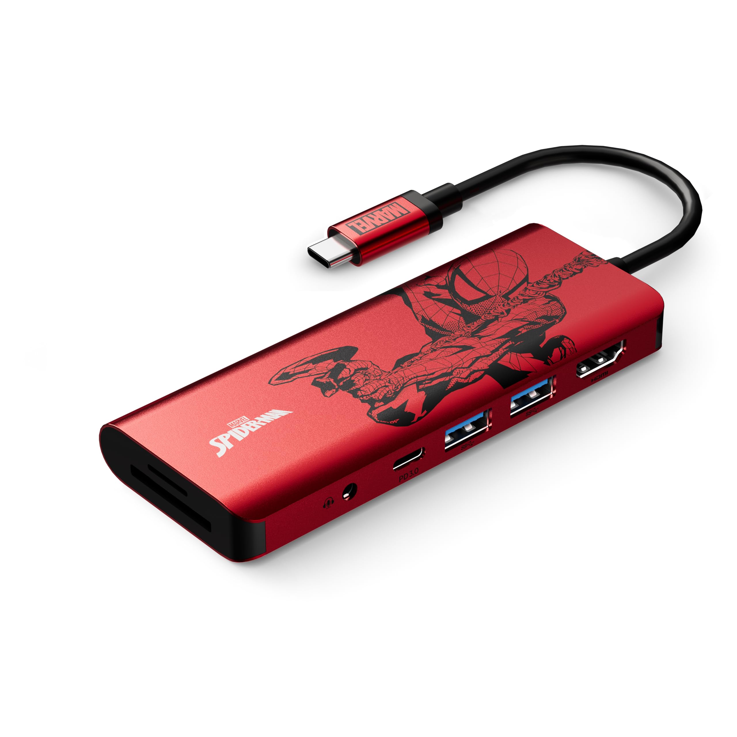 See full amazon price history chart for Belkin X Marvel, Spiderman Edition, USB-C 7-in-1 Multimedia Multiport Adapter with 4K 60Hz HDMI, Type- C 100W PD 3.0 for MacBooks, Windows & Chromebook - Red Belkin X Marvel, Spiderman Edition, USB-C 7-in-1 Multimedia Multiport Adapter with 4K 60Hz HDMI, Type- C 100W PD 3.0 for MacBooks, Windows & Chromebook - Red (B0CHJ2K7CL) Amazon Price History, Amazon Price Tracker