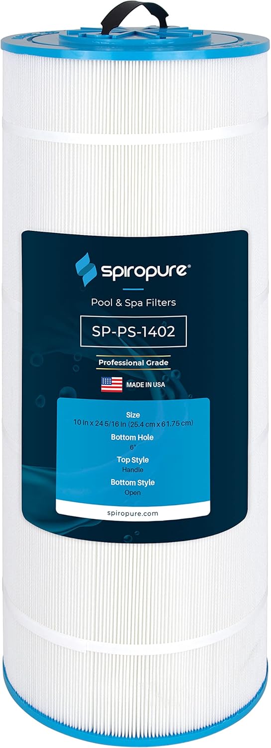 SpiroPure Replacement for Pleatco PJ160 PJ160-4 Unicel C-9482 Jacuzzi 42-3667-07-R Jacuzzi Brothers Sherlock 160 Filbur FC-1402 Hot Tub Spa Pool Replacement Cartridge