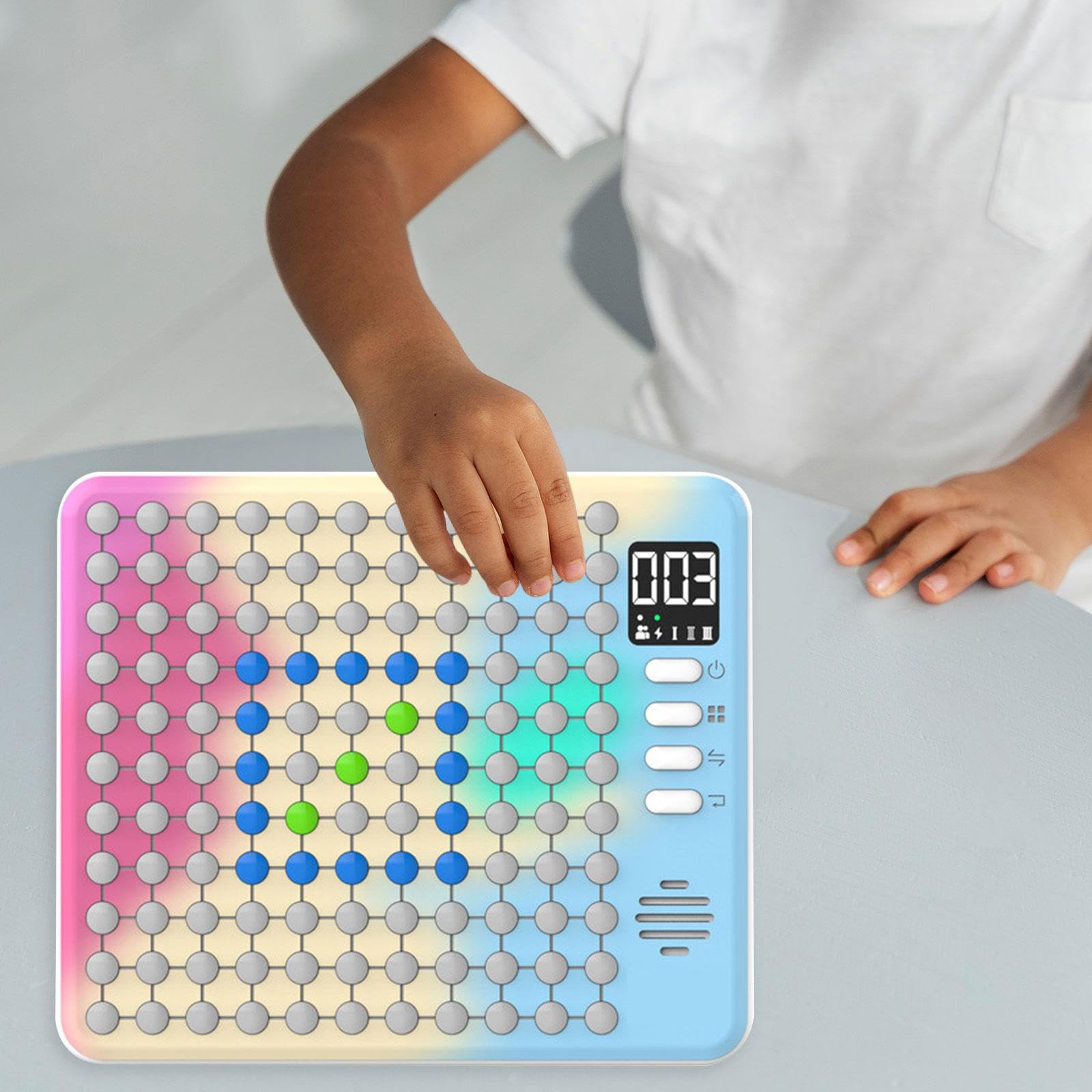 predolo Juego de ajedrez Inteligente para niños, 9 estrategias, Juguete electrónico Educativo Ligero para Viajes y cumpleaños Familiares.