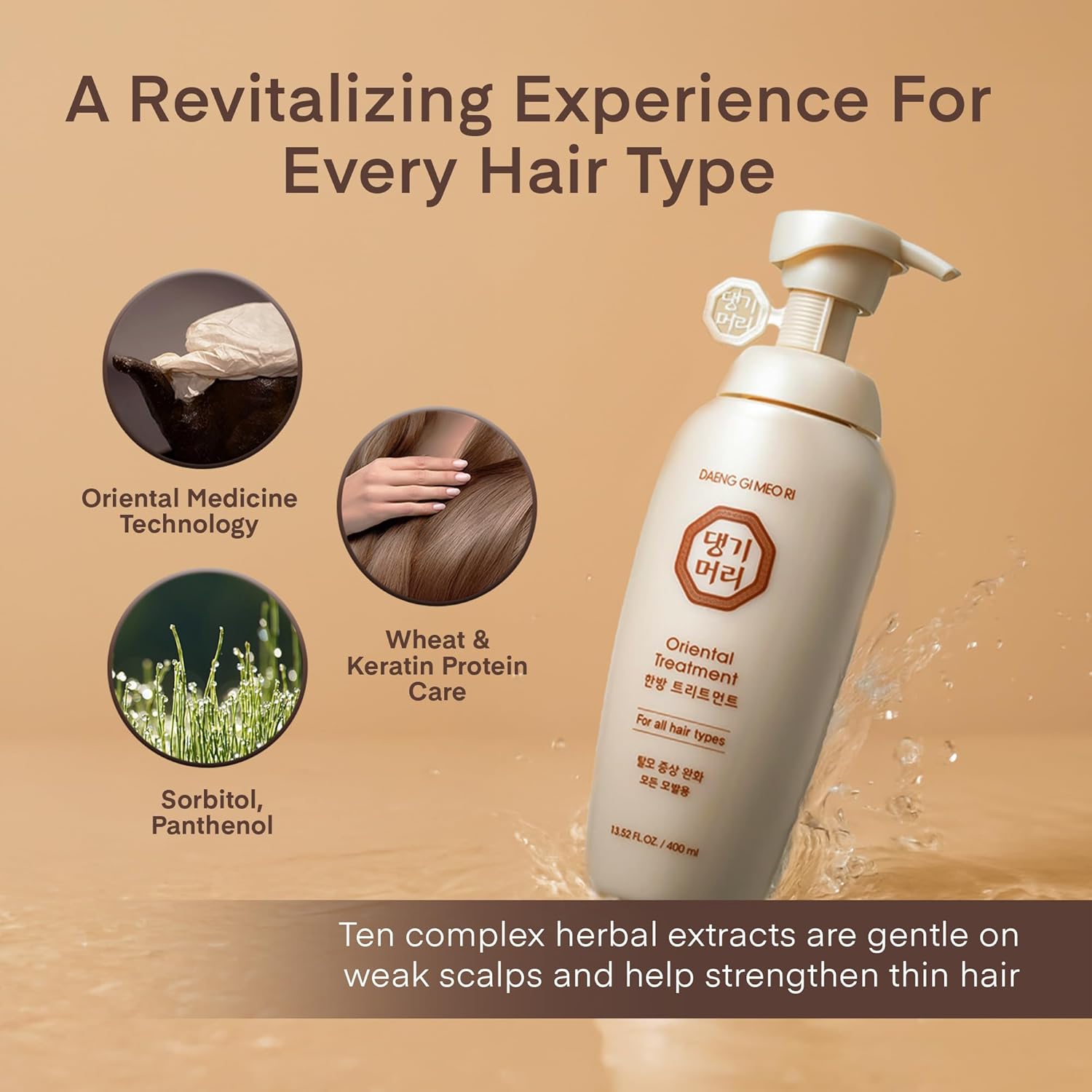 DAENG GI MEO RI - Hair loss care herbal treatment for all hair types 13.5 FL. OZ. - Nourishing, Revitalizing, Korean Hair Care. - Image 4