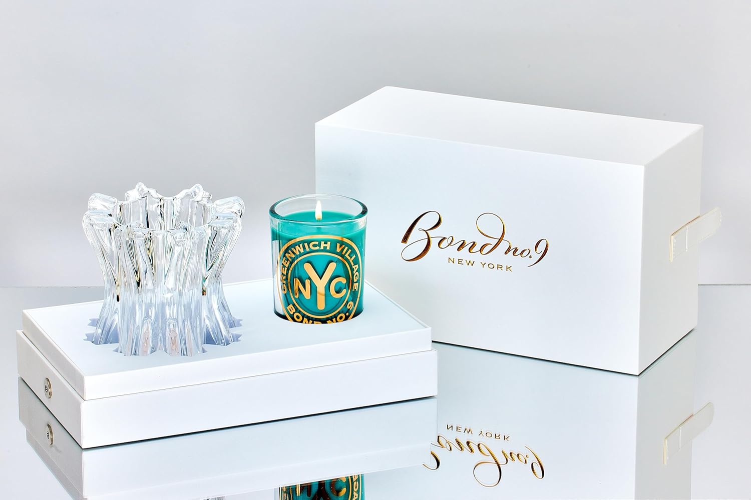 Bond No. 9 New York Greenwich Village Refillable Scented Candle Gift Set