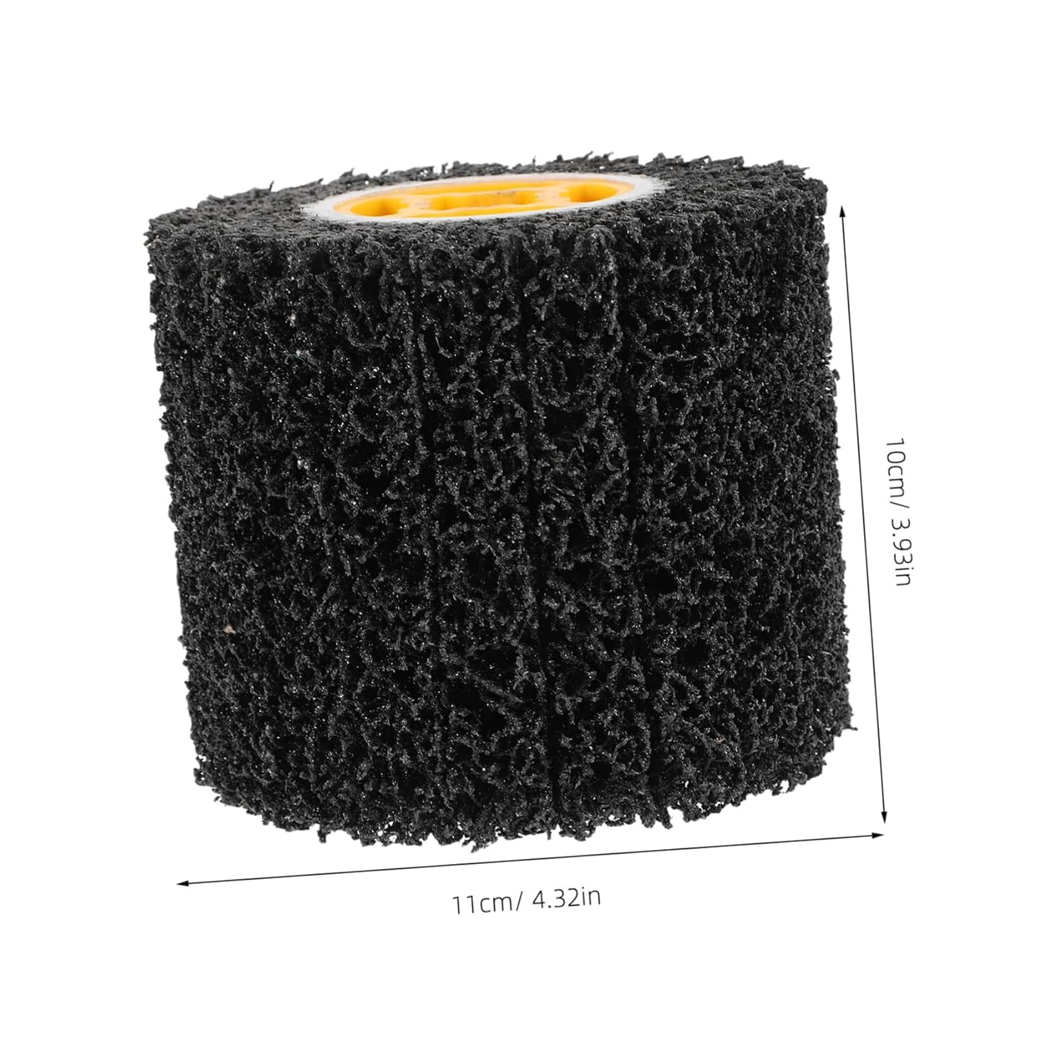 NUOBESTY 2pcs Sturdy Stainless Steel Wire Wheel Metal Polishing Wheel Drawing Abrasive for Angle Grinder Polishing Sanding Tool