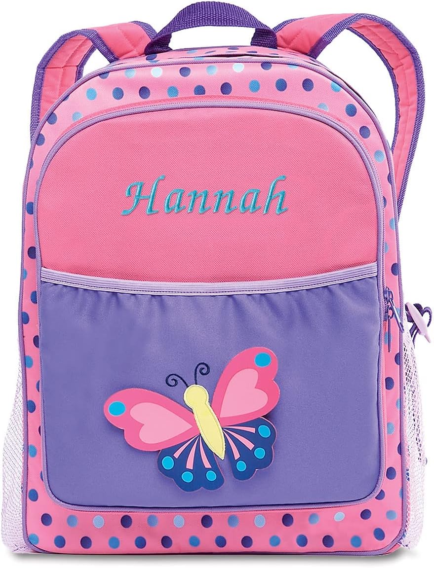 Lillian Vernon3D Butterfly Kids Personalized Backpack