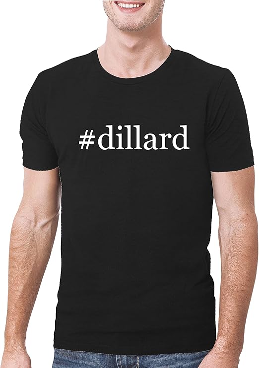 dillard Men's Soft Comfortable Hashtag Short Sleeve T