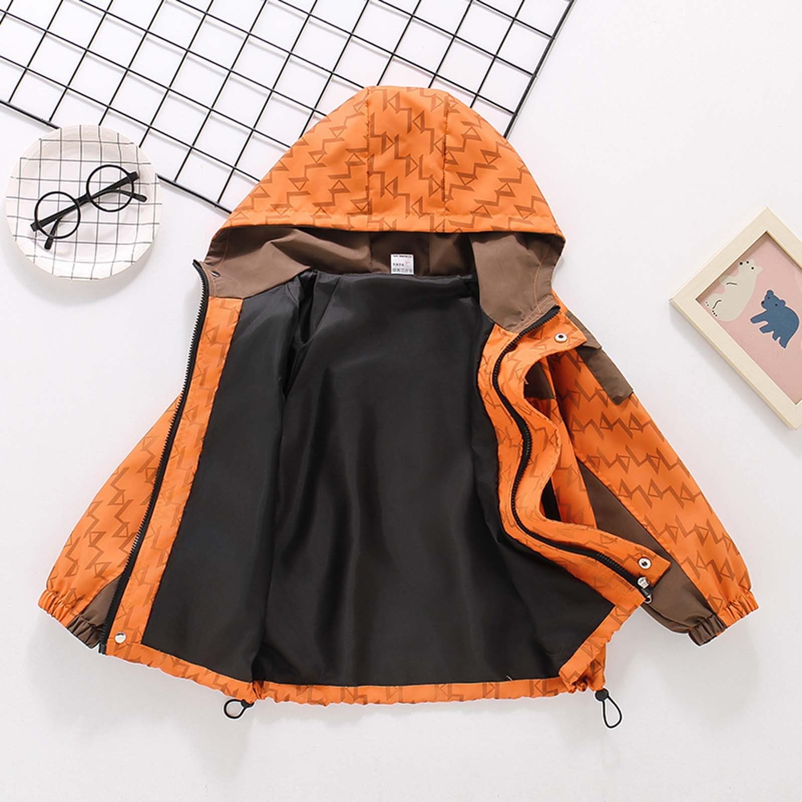 Impermeabile Bambino,Giacca Da Bambino Primavera Autunno Casual Da Esterno Antivento Per Bambini Dai 6 Ai 15 Anni Leggera E Comoda Con Cappuccio Impermeabile Per Bambini Da Indossare Tutti I Giorni