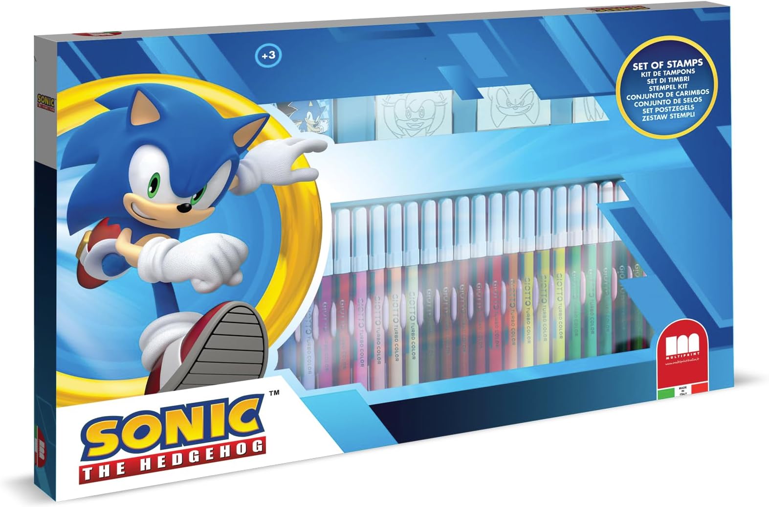 Multiprint Set of 36 Sonic Pens