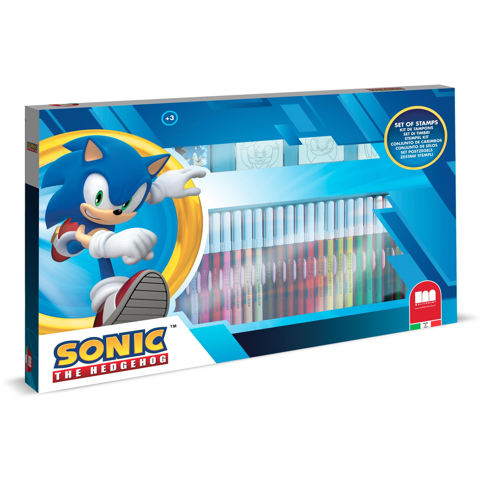 Multiprint Set of 36 Sonic Pens