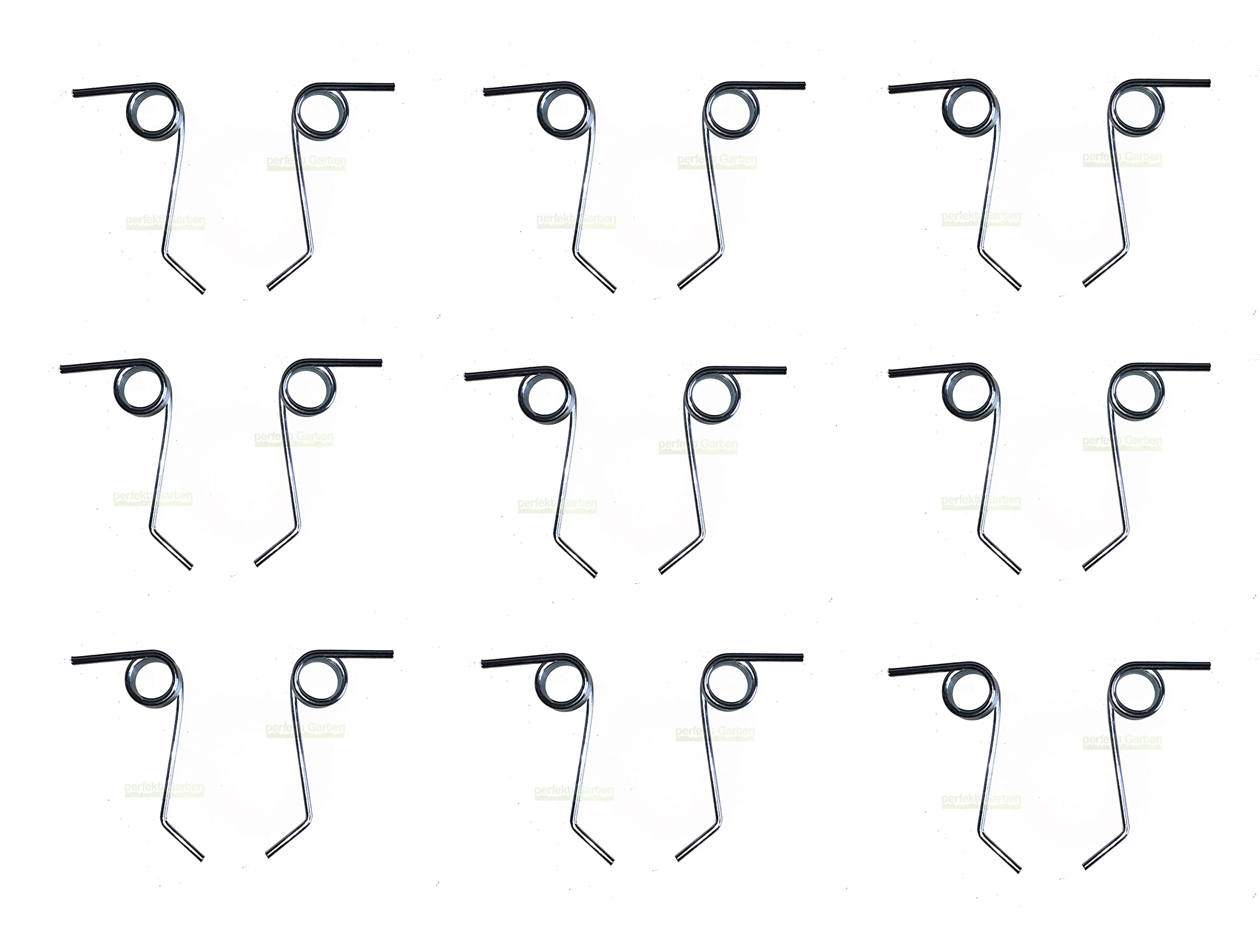 18 x muelles resistentes compatibles con Wolf-Garten AMBITION V357B, V389B / MTD OPTIMA 35VO, 38VO