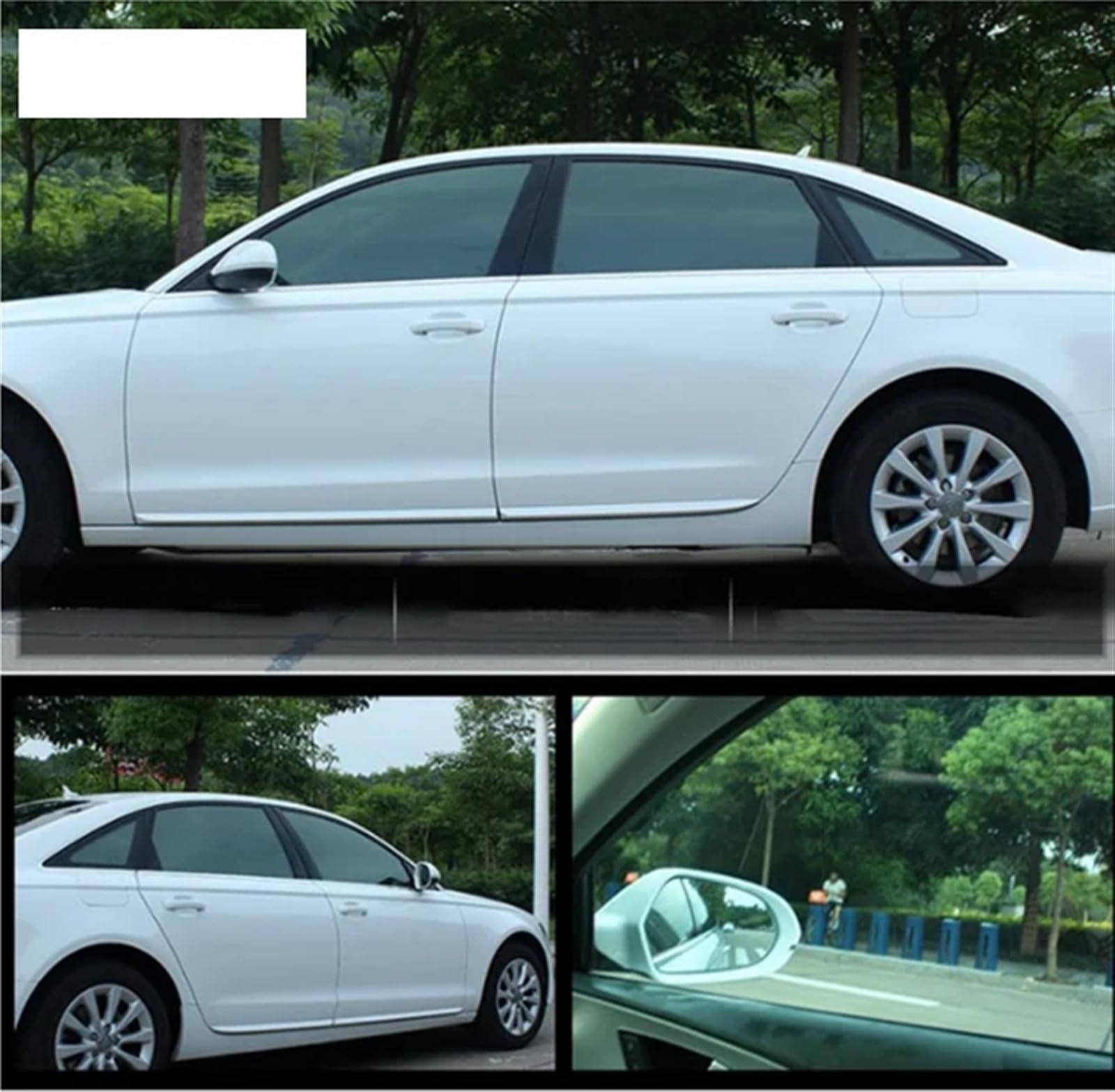 Auto Schutz Carbon Folie, Nano-Fenstertönungsfolie USO apto para Zuhause, Auto, Anti-UV-Solarfenstertönungsglasfolie, Auto-Anti-Schwindel-Folie(50,80X500 cm)