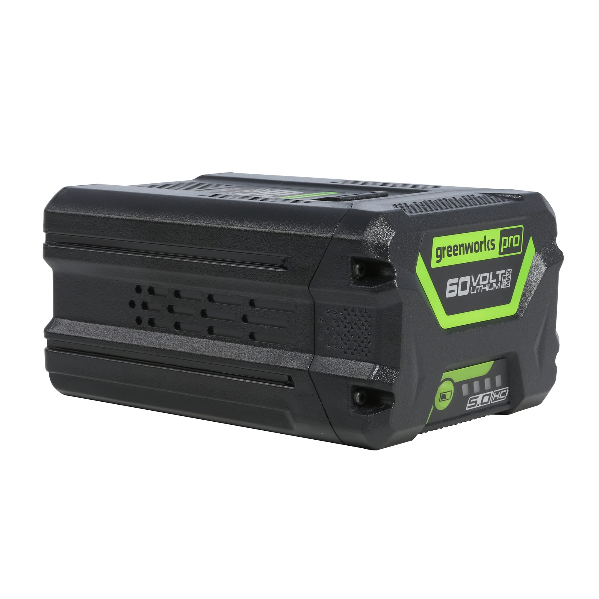 Greenworks - Batería de 60 V, 5 Ah, G60B5, para cortacésped, cortahierbas, motosierras, sopladores de hojas