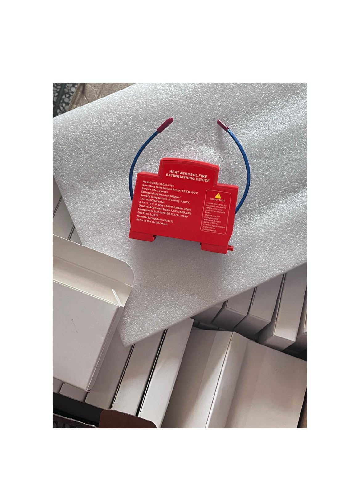 Mini Fire Extinguisher - Automatic Thermal Protection -5