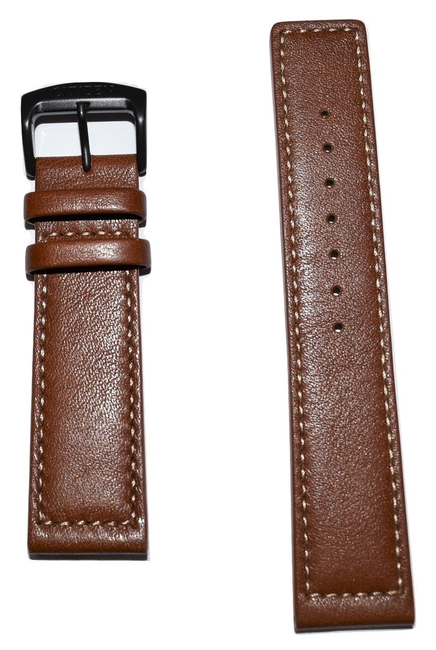 Original Citizen Men's Strap 22mm Brown Leather Band Strap for Watch Model BM8475-26E
