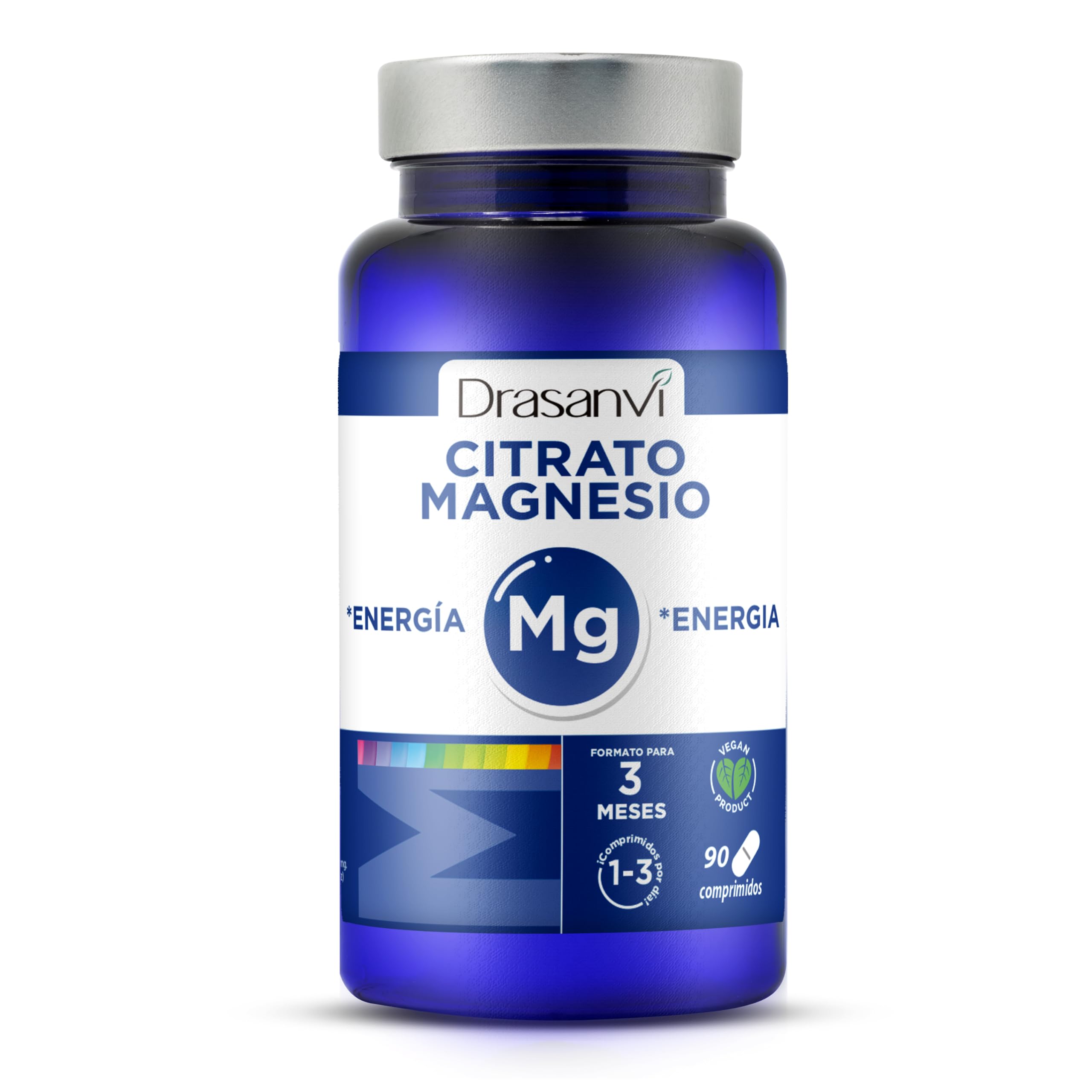 CITRATO DE MAGNESIO DRASANVI 90 comprimidos VEGANO SIN GLUTEN